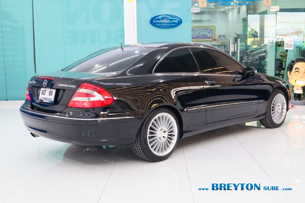 MERCEDES-BENZ CLK-CLASS W 209 CLK 200  AT ปี 2004 ราคา 555,000 บาท #BT2023101902 #3