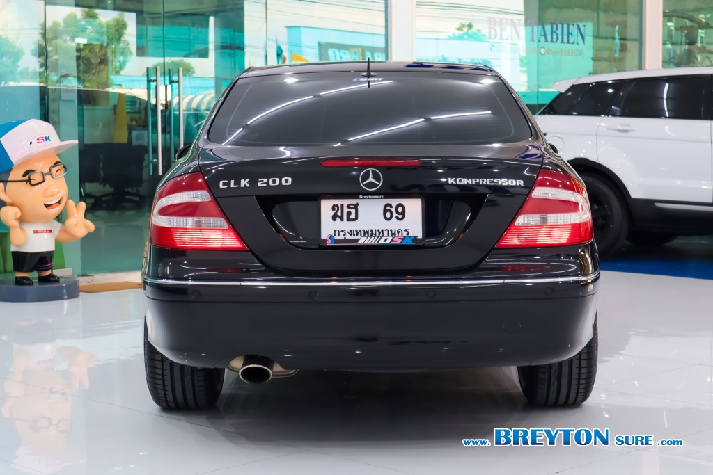 MERCEDES-BENZ CLK-CLASS W 209 CLK 200  AT ปี 2004 ราคา 555,000 บาท #BT2023101902 #4