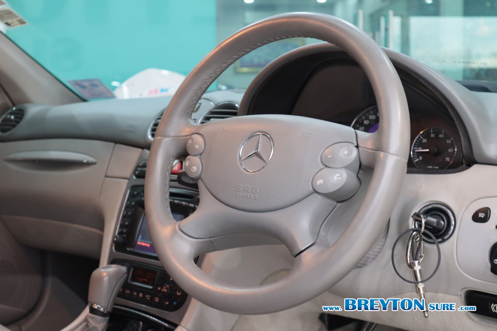 MERCEDES-BENZ CLK-CLASS W 209 CLK 200  AT ปี 2004 ราคา 555,000 บาท #BT2023101902 #22