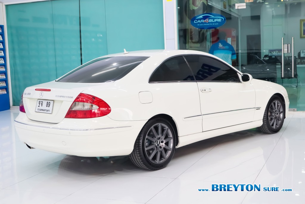 MERCEDES-BENZ CLK-CLASS W 209 CLK 200  AT ปี 2009 ราคา 449,000 บาท #BT2023112601 #3