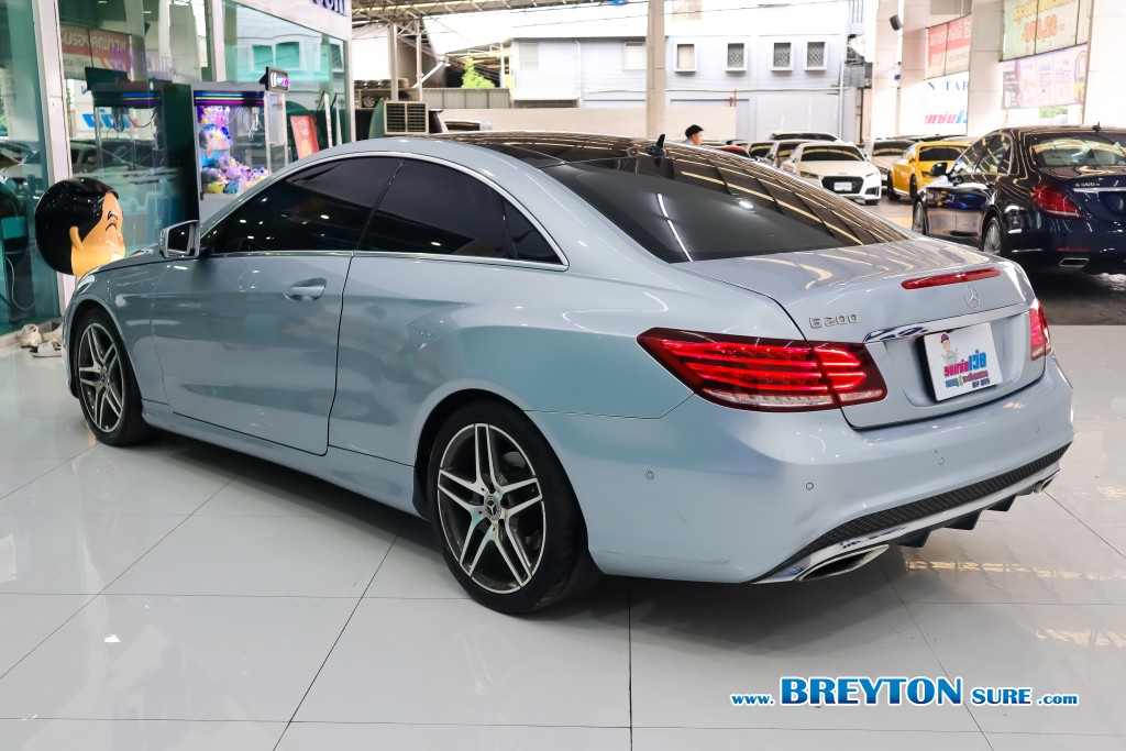 MERCEDES-BENZ E-CLASS W 207 E 200 Coupe Amg AT ปี 2014 ราคา 859,000 บาท #BT2025071002 #4