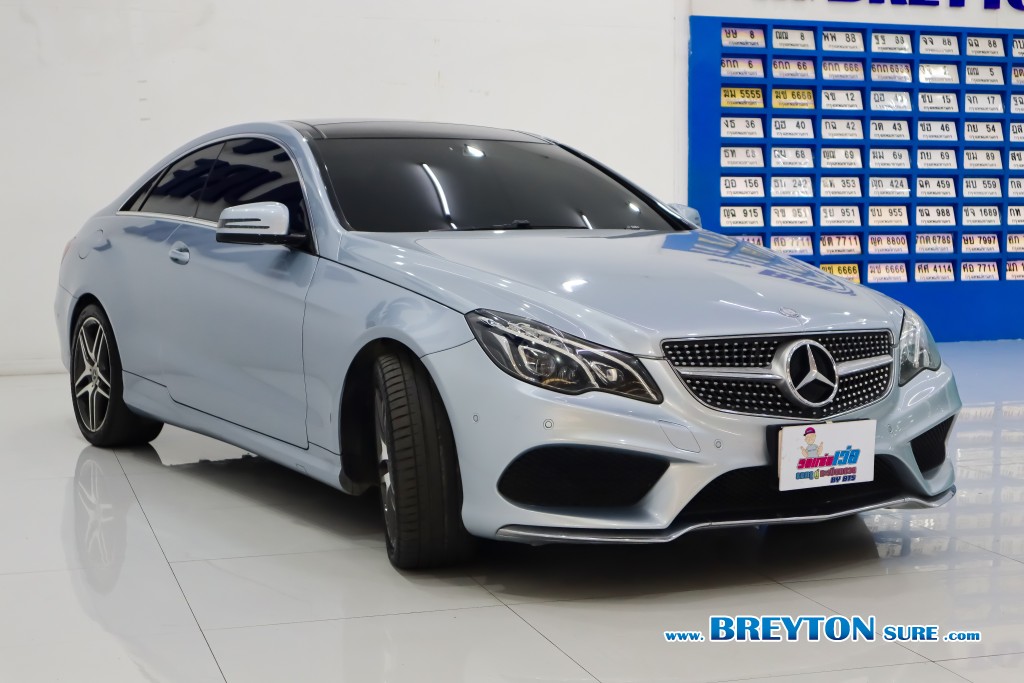 MERCEDES-BENZ E-CLASS W 207 E 200 Coupe Amg AT ปี 2014 ราคา 859,000 บาท #BT2025071002 #5