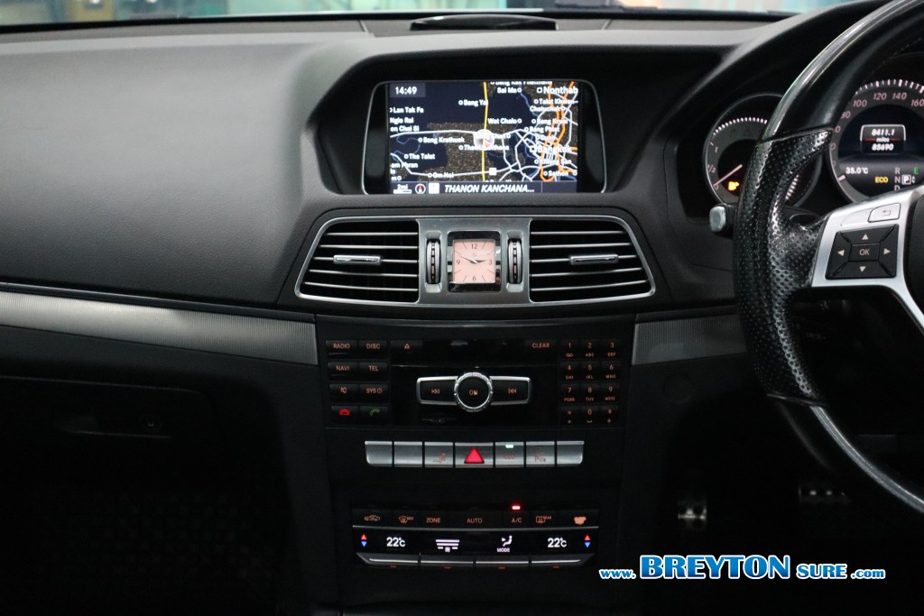 MERCEDES-BENZ E-CLASS W 207 E 200 Coupe Amg AT ปี 2014 ราคา 859,000 บาท #BT2025071002 #21