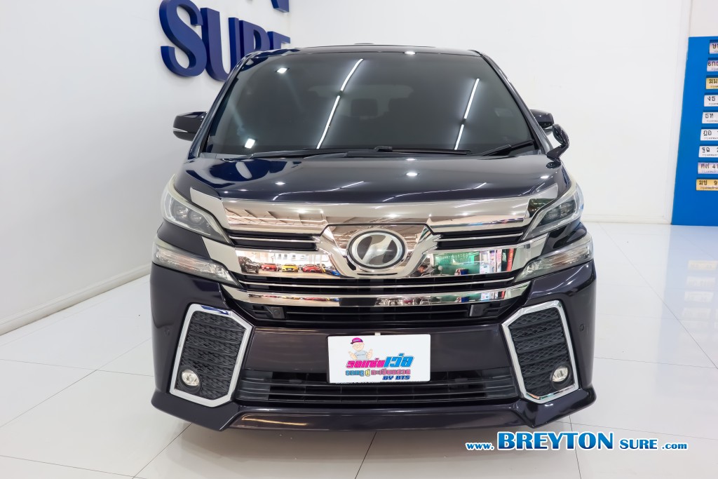 TOYOTA VELLFIRE  2.5 [ZG] AT ปี 2016 ราคา 1,359,000 บาท #BT2025090201 #2