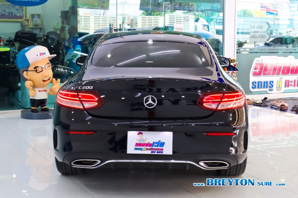 MERCEDES-BENZ C-CLASS W205 C200 Coupe 1.5 Ecoboot Amg AT ปี 2019 ราคา 1,599,000 บาท #BT2025091002 #4