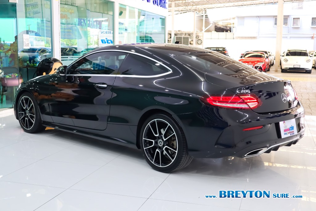 MERCEDES-BENZ C-CLASS W205 C200 Coupe 1.5 Ecoboot Amg AT ปี 2019 ราคา 1,599,000 บาท #BT2025091002 #5