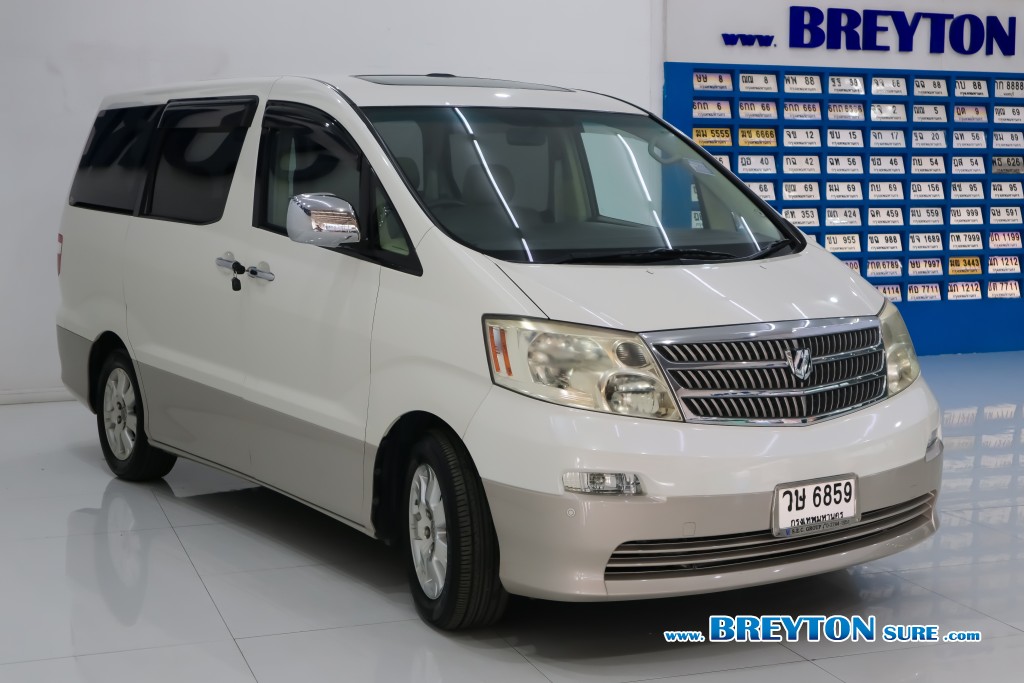 TOYOTA ALPHARD  3.0 [G]  AT ปี 2003 ราคา 389,000 บาท #BT2025091003 #6