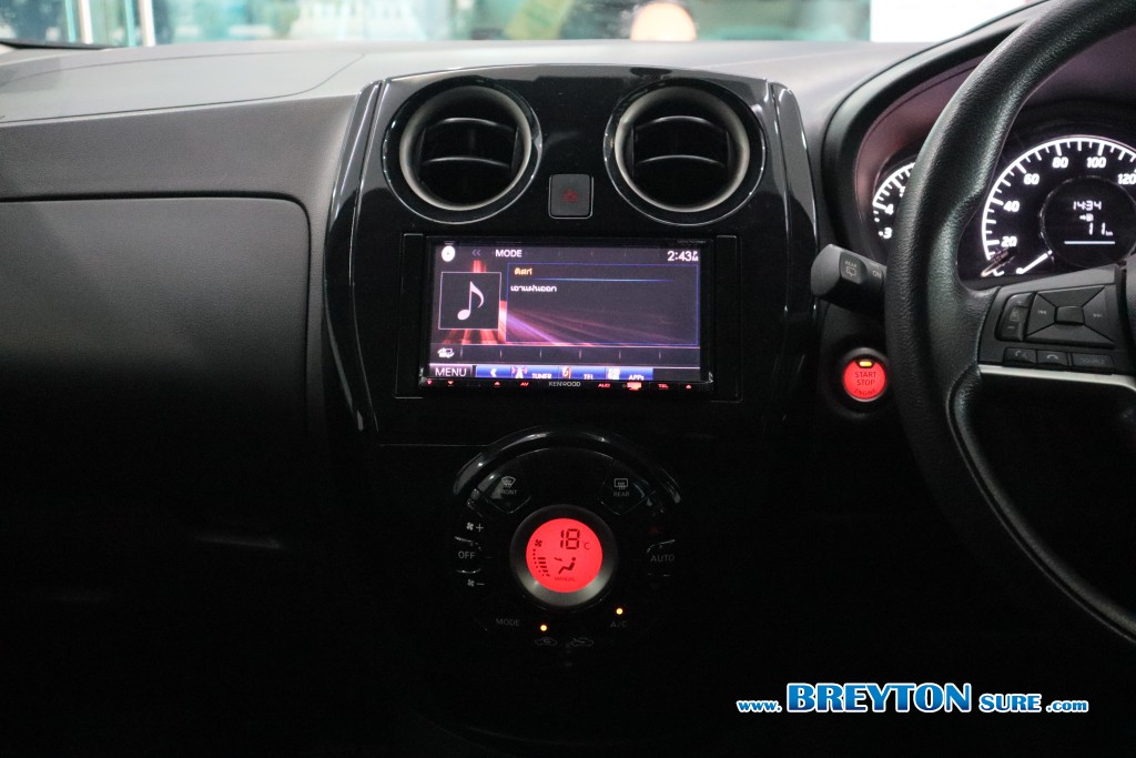 NISSAN NOTE  1.2 [VL] AT ปี 2018 ราคา 239,000 บาท #BT2025092101 #21