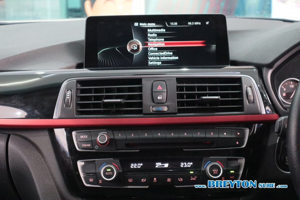 BMW SERIES 3 F30 320i Sport Lci AT ปี 2016 ราคา 599,000 บาท #BT2025092601 #22