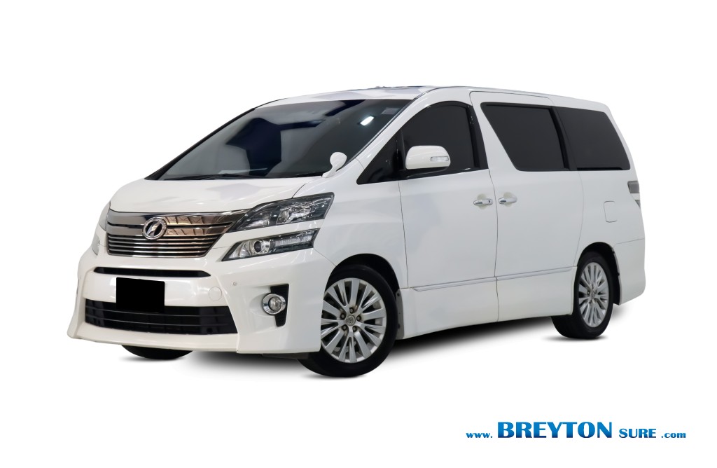 TOYOTA VELLFIRE  2.4 [ZG] AT ปี 2014 ราคา 759,000 บาท #BT2025100801 #1