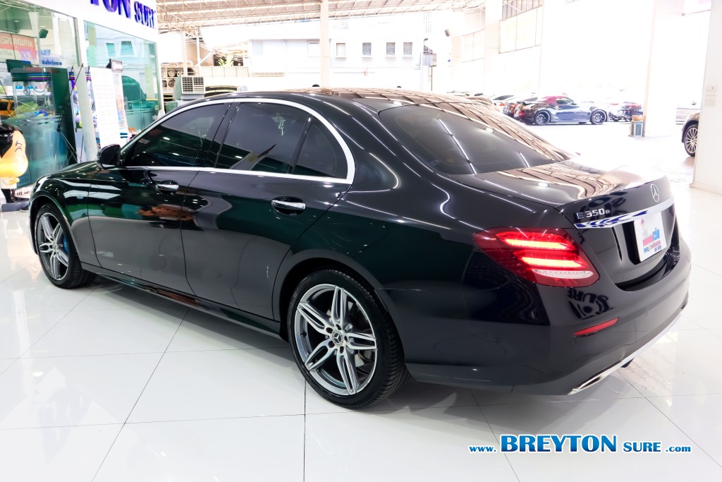 MERCEDES-BENZ E-CLASS W213 E350e Amg AT ปี 2018 ราคา 859,000 บาท #BT2025122401 #5