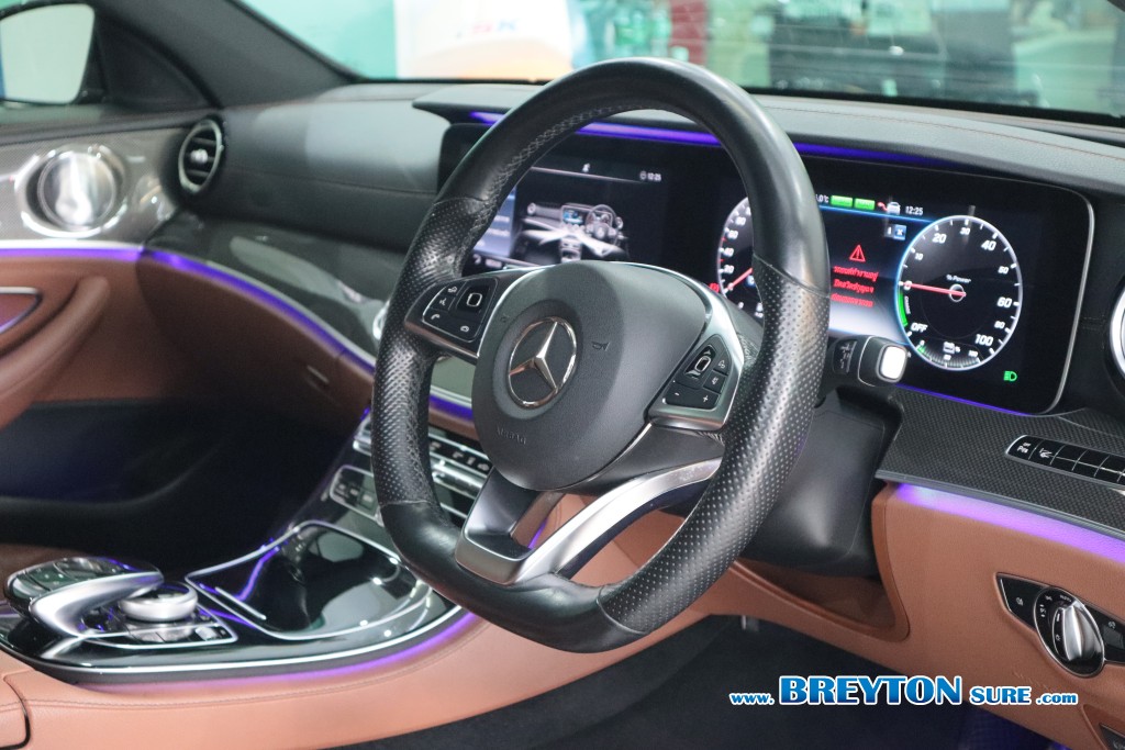 MERCEDES-BENZ E-CLASS W213 E350e Amg AT ปี 2018 ราคา 859,000 บาท #BT2025122401 #16
