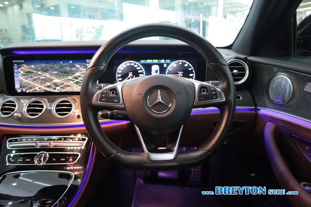 MERCEDES-BENZ E-CLASS W213 E350e Amg AT ปี 2018 ราคา 859,000 บาท #BT2025122401 #19