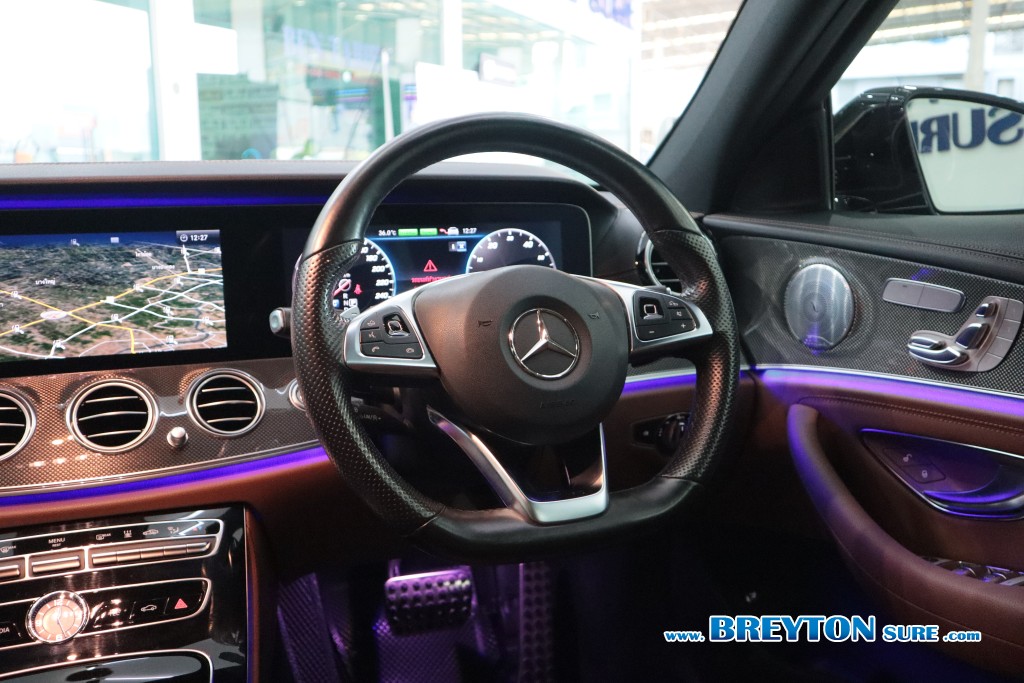 MERCEDES-BENZ E-CLASS W213 E350e Amg AT ปี 2018 ราคา 859,000 บาท #BT2025122401 #21