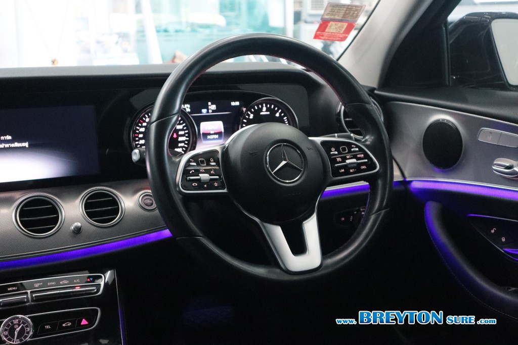 MERCEDES-BENZ E-CLASS W213 E220d Sport AT ปี 2020 ราคา 1,159,000 บาท #BT2026012401 #19