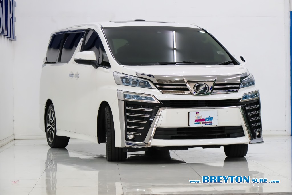 TOYOTA VELLFIRE  2.5 ZG Edition AT ปี 2018 ราคา 1,659,000 บาท #BT2026020903 #4