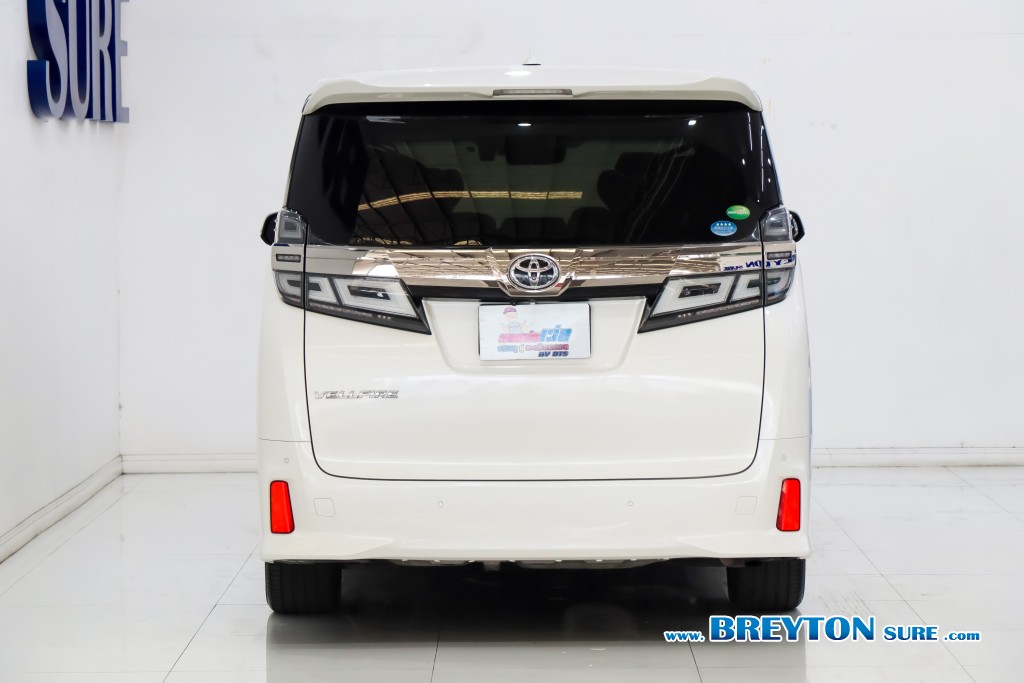 TOYOTA VELLFIRE  2.5 ZG Edition AT ปี 2018 ราคา 1,659,000 บาท #BT2026020903 #5