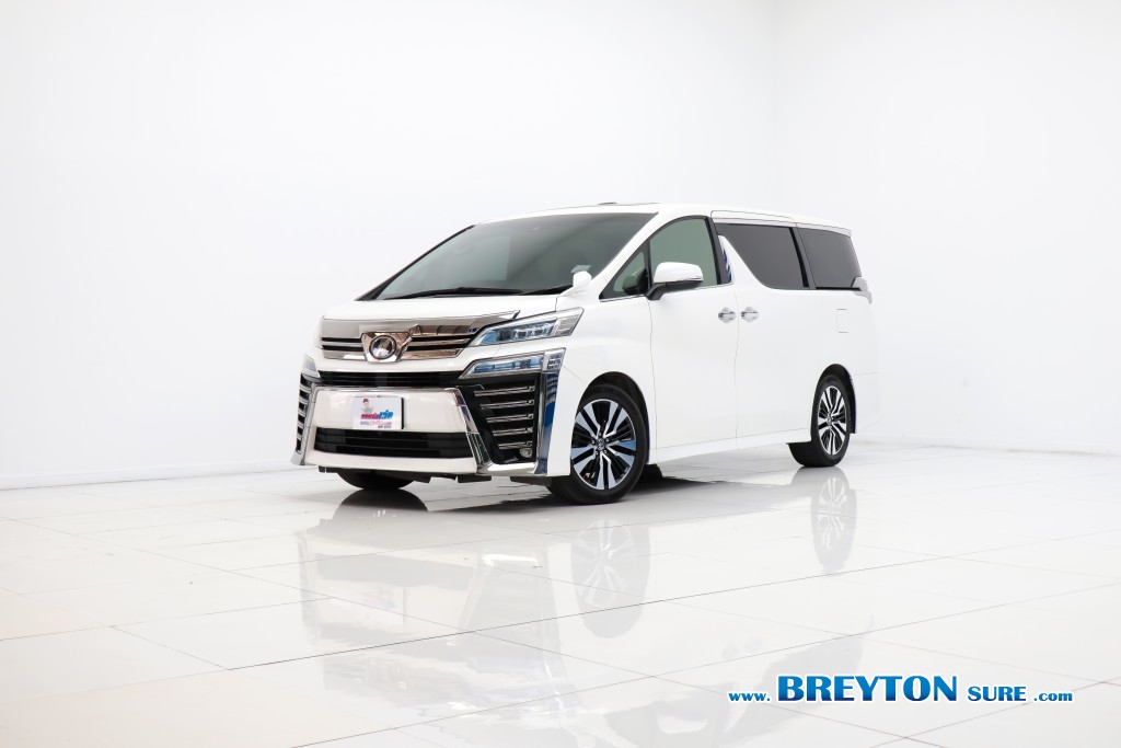 TOYOTA VELLFIRE  2.5 ZG Edition AT ปี 2018 ราคา 1,599,000 บาท #BT2026041902 #1