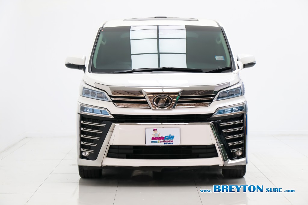 TOYOTA VELLFIRE  2.5 ZG Edition AT ปี 2018 ราคา 1,599,000 บาท #BT2026041902 #2