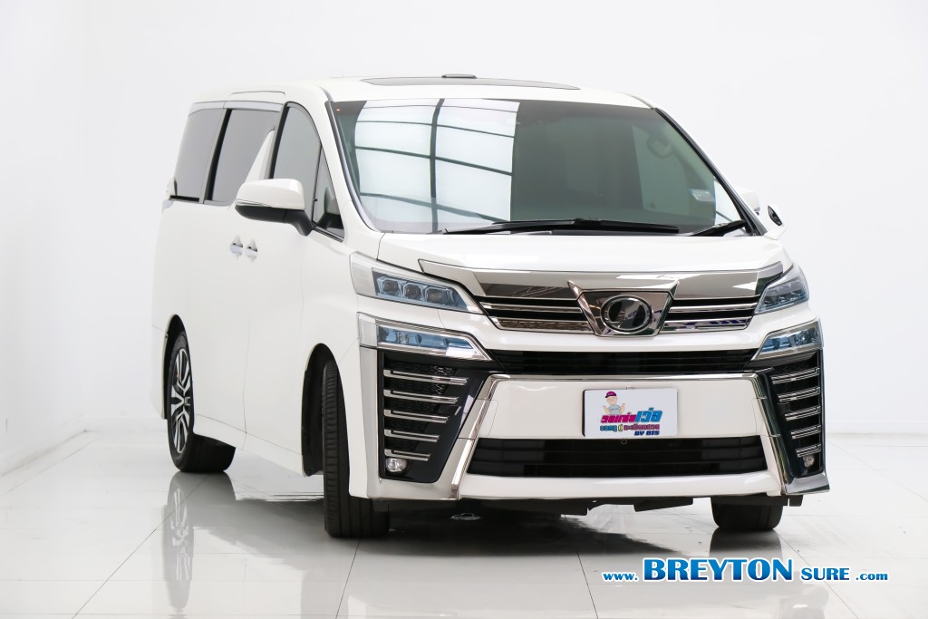 TOYOTA VELLFIRE  2.5 ZG Edition AT ปี 2018 ราคา 1,599,000 บาท #BT2026041902 #4