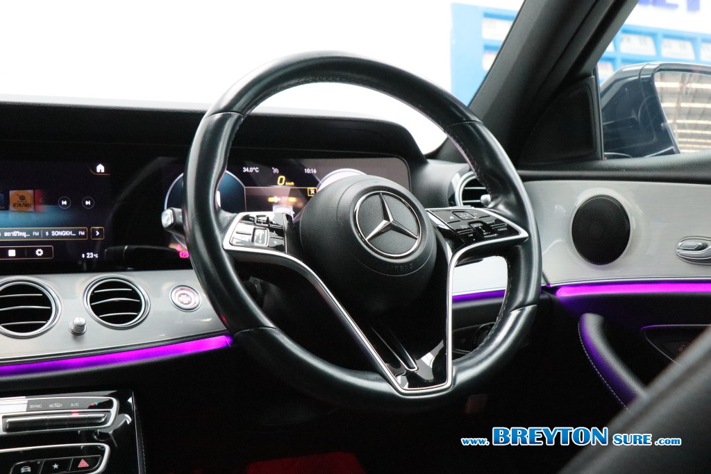 MERCEDES-BENZ E-CLASS W213 Facelift E220d AMG Sport AT ปี 2021 ราคา 1,499,000 บาท #BT2026061401 #8