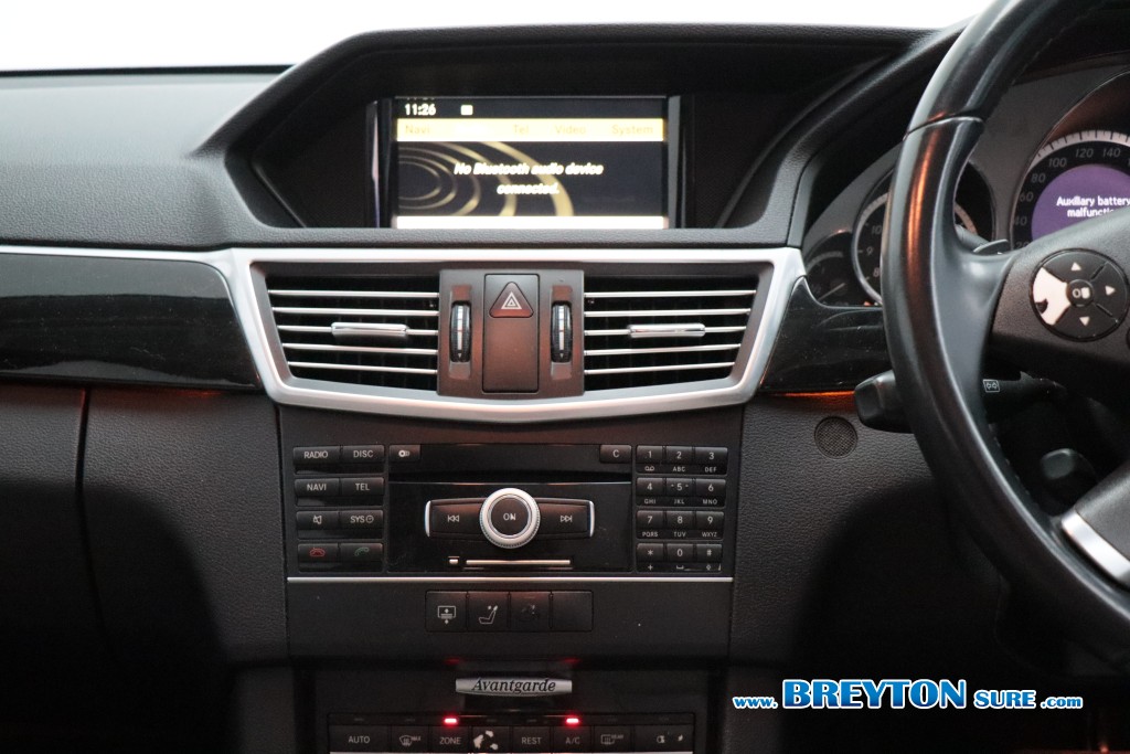 MERCEDES-BENZ E-CLASS W 212 (ปี09-12) E250 CGI [Blue EFFICIENCY] AT ปี 2013 ราคา 289,000 บาท #BT2026073001 #9