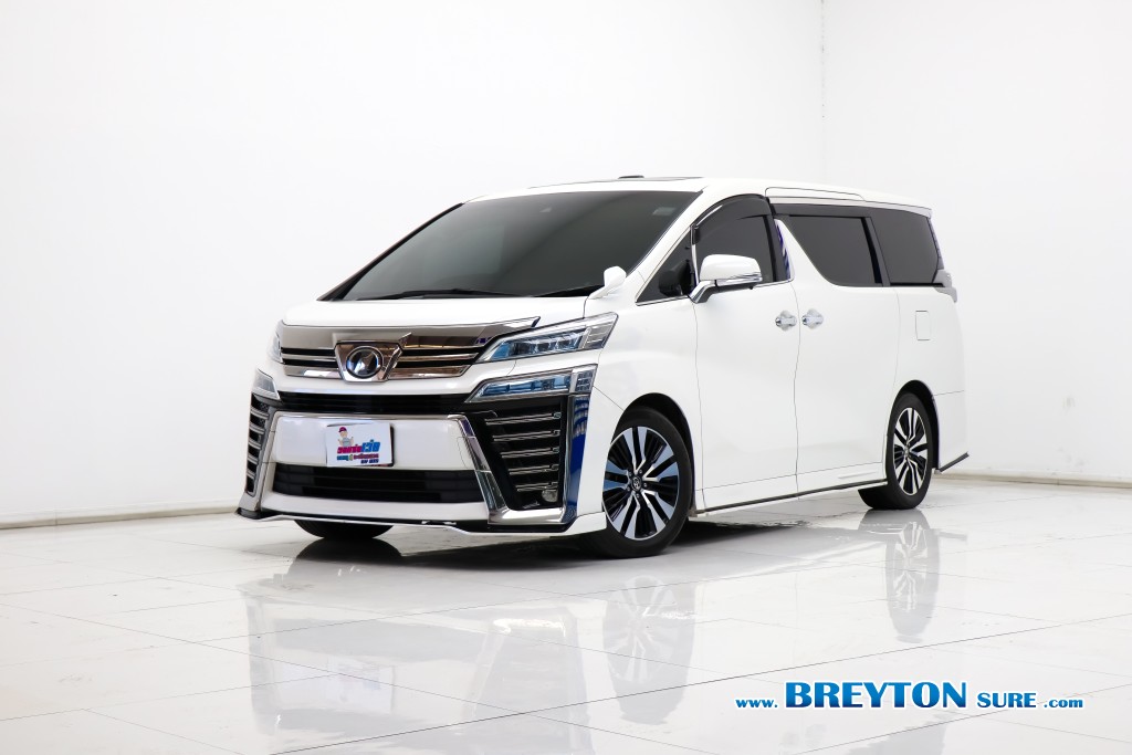 TOYOTA VELLFIRE 2.5 ZG Edition AT ปี 2019 ราคา 1,399,000 บาท #BT2026092901 #1