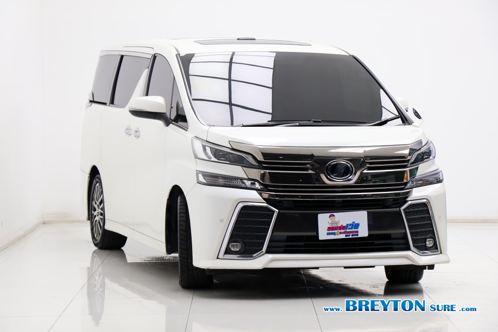 TOYOTA VELLFIRE 2.5 ZG Edition AT ปี 2016 ราคา 1,089,000 บาท #BT2026102302 #4
