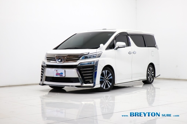 TOYOTA VELLFIRE  2.5 ZG Edition AT ปี 2019 ราคา 1,399,000 บาท #BT2026092901